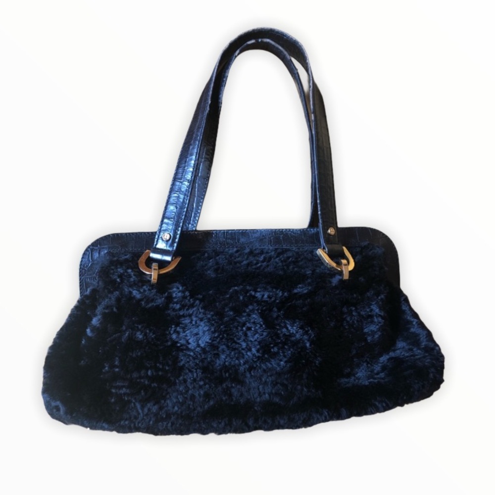 Kate Spade furry purse